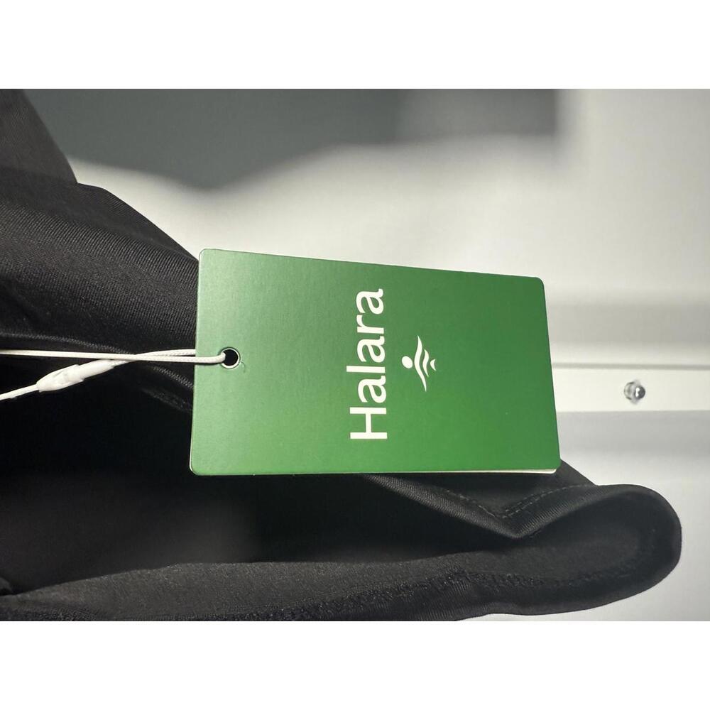 NWT Halara Boat neck long sleeve Tshirt Black L - Picture 5 of 7